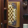 Senza marchio Backgammon Set Tavola di Legno Persiana Khatam Fatta a Mano 19,6" - Regalo...