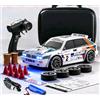 LANCIA DELTA AUTO TELECOMANDATA SCALA 1:24 CLASSIC RALLY CAR 2.4G RACING DRIFT