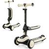 Kinderkraft Halley Monopattino per Bambini da 1+ Anni Bianco KRHALL00WHT0000