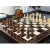 Senza marchio Set scacchi backgammon dama x grandi dama da 19,6" in legno - 3 in 1 🎁