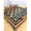 Senza marchio Antico Set Scacchi Impero Romano 100% Artigianale Vintage Tavola Regalo Natal...