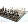 SK 30.5cm x da Collezione Premium Ottone Fatto Scacchi Gioco Tavolo Set Tutti Pezzi