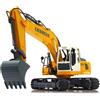 Jamara ESCAVATORE CANTIERE BENNA METALLO CINGOLATO RADIOCOMANDATO LIEBHERR R936 1:20