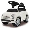 460325 - Push-Car Fiat 500 Bianco - Bagagliaio Sotto Il Sedile, Maniglia per Spi
