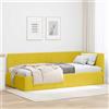 vidaXL Cornice del letto ad angolo con testiera Velluto Daybed moderno Divano vidaXL