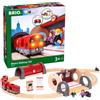BRIO WORLD 33513Metro Railway Set 20 Pezzi Treno Giocattolo Rotaie in Legno S...