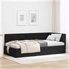 vidaXL Cornice del letto ad angolo con testiera Velluto Daybed moderno Divano vidaXL