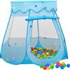 vidaXL Tenda da Gioco per Bambini con 250 Palline 102x102x82 cm Colori Diversi vidaXL