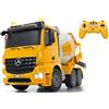 Jamara CAMION BETONIERA MOBILE MERCEDES CANTIERE RADIOCOMANDATA 1:20 JAMARA MEZZO RC