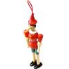 ICT Corriere Exp.- 24 x BURATTINO IN LEGNO ARTIGIANALE PINOCCHIO 15CM BOMBONIERE G