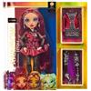 MGA Entertainment Rainbow High Mila BERRYMORE-Bambola alla Moda Color Rosso Borgogna-Include 2 Abi