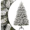 vidaXL Artificial Hinged Christmas Tree, Artificial Hinged Christmas Trees, Albero Di N