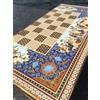 Senza marchio Set di scacchi combinati backgammon tavola persiana Khatam fatta a mano...