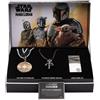 salesone REPLICHE STAR WARS THE MANDALORIAN CIONDOLO MYTHOSAURIO, MEDAGLIA IMPERO GALATTI