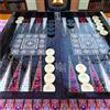 Senza marchio 3 in 1 - Set di scacchi da backgammon fatti a mano x grande tavola in legno...