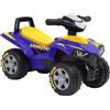 vidaXL Quad Cavalcabile per Bambini Good Year Blu/Rosso vidaXL