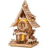 Does not apply Puzzle 3D Legno Orologio a Cucù Modellismo Da Costruire Adulti Idea Regalo Donna