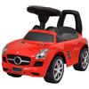 vidaXL Automobile a Spinta Bianca Giocattolo Cavalcabile a Pedale per Bambini vidaXL