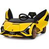 Macchina Elettrica Lamborghini per Bambini Da 12V, Veicolo Elettrico Cavalcabile