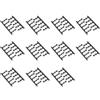 Greenmax N Gauge Knuckle Couplers Value Pack Medium Black 110 pezzi 8900