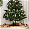vidaXL Supporto per Albero di Natale Acciaio Festivo Stand Decorativo Moderno vidaXL
