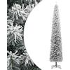 vidaXL Slim Christmas Tree, Slim Christmas Trees, Albero D Natale Sottile vidaXL