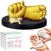 Kit Impronte Neonato 3D,Impronte Mani E Piedi Neonato 0-6 Mesi, Calco Mani E Pie