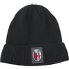 Cappello Skipper Maglia 1X1 Patch Pelle Ricamo Int.Pile 50% PC 50% PL Bologna 28