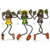 Corriere Exp.- Set 12pz Calamita Magnete Frigo Fridge Magnets Jamaican JAMAICA