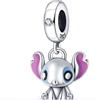 Ciondoli in argento 925 Disney per braccialetto mickey minnie paperina cartoons