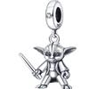 Ciondoli in argento 925 Disney per braccialetto mickey minnie paperina cartoons