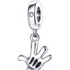 Ciondoli in argento 925 Disney per braccialetto mickey minnie paperina cartoons