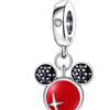 Ciondoli in argento 925 Disney per braccialetto mickey minnie paperina cartoons