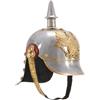 Elmo da Cavaliere Medievale Romano LARP in Acciaio e Rame Armatura vidaXL