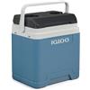 IP42 Roller Borsa Termica Passiva 42 L, Contenitore Termico Azzurro Con Ruote E