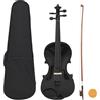 vidaXL Set Completo Violino con Arco e Mentoniera Legno Naturale 4/4 Strumenti vidaXL