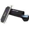 Juar Armonica Chiave C Chromati 12 Fori 48 Tono con Custodia a Bocca per Professional
