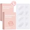Altherona Patches per Microneedling 4 Paia, Patches per Microneedling per gli Occhi Contro Borse e Rughe, Pad per Occhi per Microneedling Contro Occhiaie, Set di Microneedling all'Acido Ialuronico Riduce Rughe