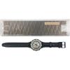 Swatch Orologio da Polso Swatch AquaChrono Black Rudder SBB100 1993 + Custodia