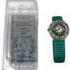 Swatch Orologio da Polso Swatch Scuba Mint Drops SDK108 1993 + Custodia