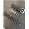 Officine Panerai Cinturino in pelle Per Panerai Luminor Radiomir Black 26mm Con Fibbia