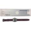 Swatch Orologio da Polso Swatch Automatic Rubin SAM100C 1991 + Custodia