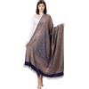 Pashtush Donna Del Kashmir IN Lana Scialle Stola Jacquard Palla Caldo e Morbido Simil