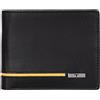 URBAN FOREST New URBAN FOREST Portafoglio RFID Leather Nero Uomo Bifold Idea Regalo