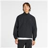 New Balance Uomo Fast Days Jacket in Nero, Politessuto, Taglia L