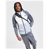 The North Face Mens The North Face Felpa con Cappuccio Full Zip Tek - Grigio, grigio