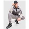 Nike Mens Nike Felpa con Cappuccio Full Zip Tech Fleece - Nero, nero
