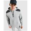Nike Mens Nike Felpa con Cappuccio Overhead Air Max Fleece - Grigio, grigio