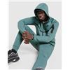 Nike Mens Nike Felpa con Cappuccio Full Zip Tech Fleece - Grigio, grigio