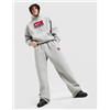 Nike Mens Nike Pantaloni della Tuta Solo Swoosh a Fondo Aperto - Grigio, grigio